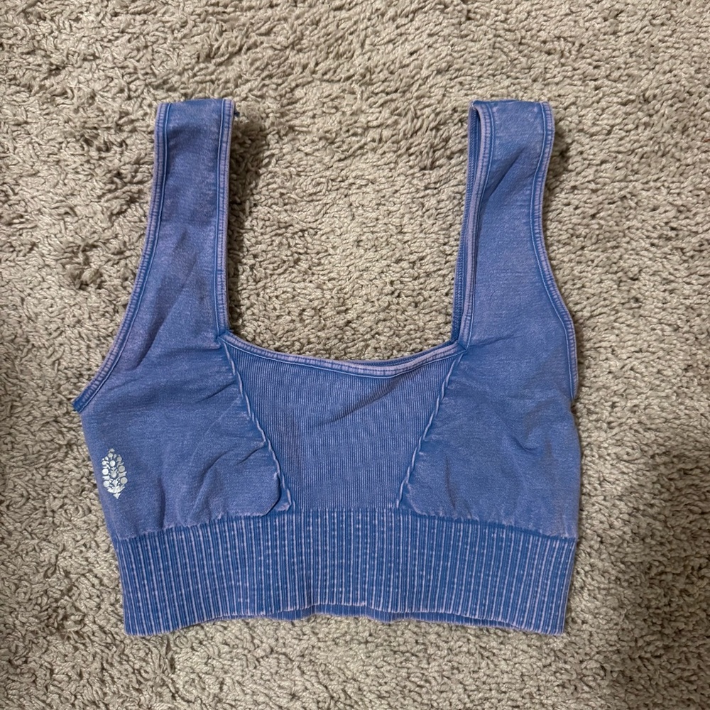 Free People Good Karma Square-Neck Sports Bra